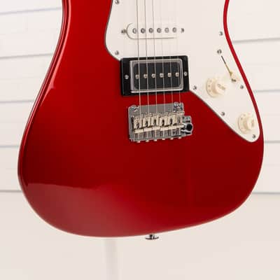 Suhr PT Traditional 90 Pete Thorn Signature Electric Guitar, Roasted Maple Fingerboard, Candy Apple Red image 12