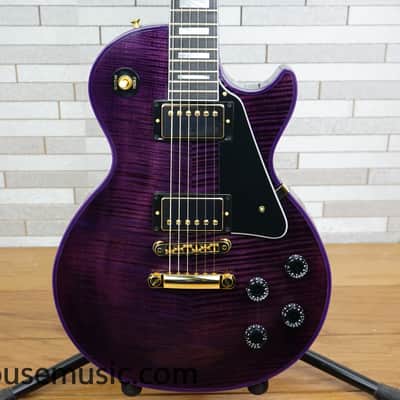 Gibson Custom Shop Les Paul Custom Figured - Purple Widow image 1