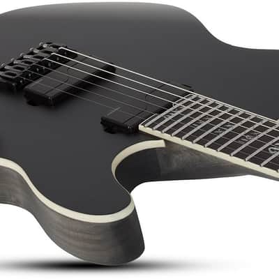 Schecter PT SLS Elite Evil Twin - Satin Black (1342) image 3