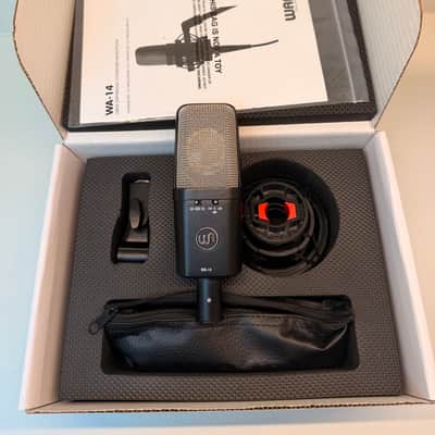 Warm Audio WA-14 Multipattern Brass Capsule Condenser Microphone PAIR! imagen 2