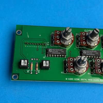 M-AUDIO OZONE MIDI Controller Keyboard Part: Digital Knob Circuit Board [9203A] image 3