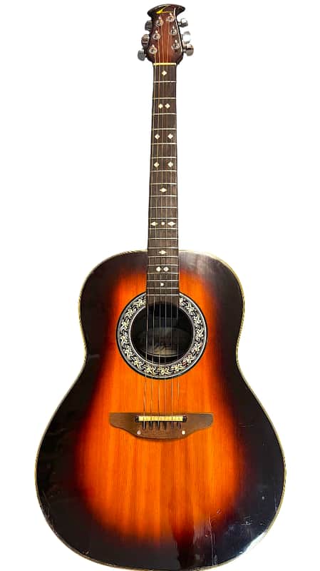 Ovation Vintage Model 1612 Acoustic-Electric Guitar (Used) image 1