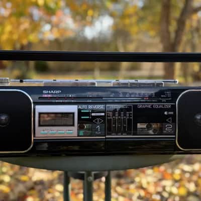 SHARP QT-Y14 Rare Vintage Cassette Deck Boombox Japan image 15
