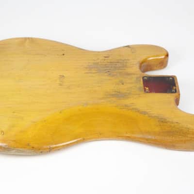 1959 Vintage Fender Precision Bass Pre-CBS Natural Alder ~Killer RELIC~ P-Bass 1950s USA image 15