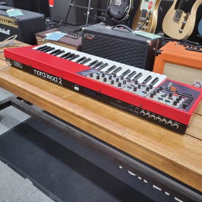 Nord Lead 2 49-Key 12-Voice Polyphonic Synthesizer - Red image 8