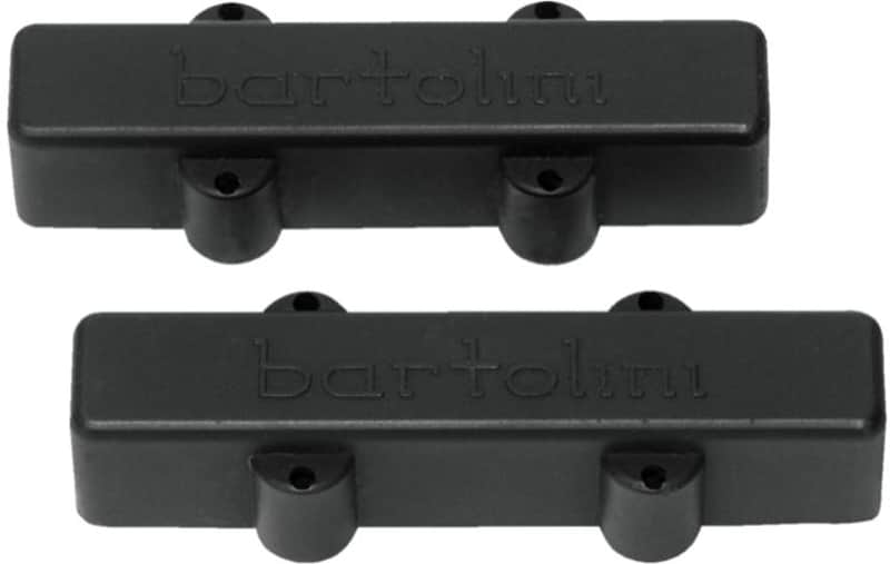 Bartolini 59J1-L/S 5-String J-Bass Split Coil Pickup Set 2010s - Black image 1