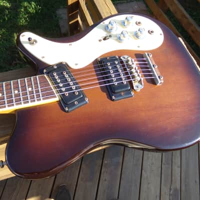 Mosrite Stereo 350, ca. 1973, dark brown sunburst, excellent condition, appears all original image 1