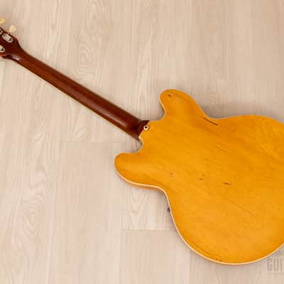 1958 Gibson ES-335 TDN Vintage Semi-Hollow Blonde Thin Top w/ PAFs, Case image 14
