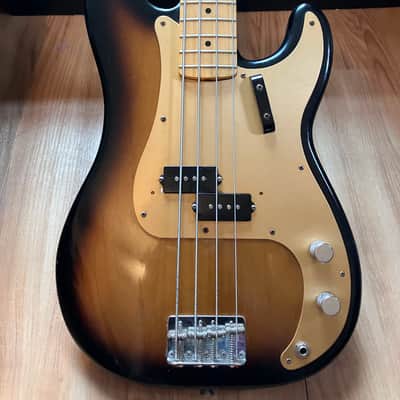 Fender American Vintage '57 Precision Bass 2007 Sunburst image 2