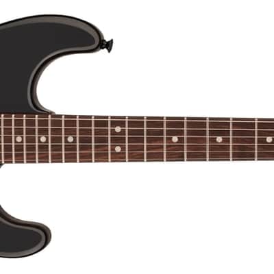 Jackson Pro Origins 1985 San Dimas SD1A H FR, Rosewood Fingerboard, Gloss Black image 3