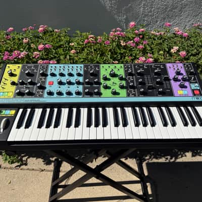Moog Matriarch 49-Key Semi-Modular Analog Synthesizer 2019 - Present - Black / Multi-Colored Panel