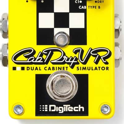 DigiTech CabDryVR Dual Cabinet Simulator 2010s - Yellow/Black/White image 1