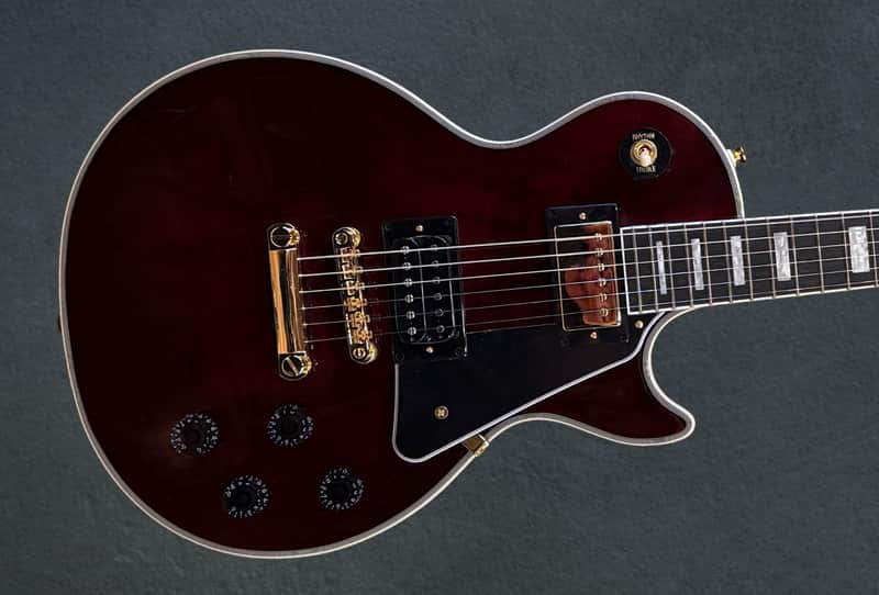 Epiphone Jerry Cantrell "Wino" Les Paul Custom - Dark Wine Red image 1