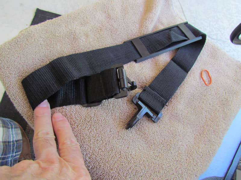 Gig Bag Shoulder Strap Plastic Clip Gig Bag Shoulder Strap Excellent Condition Shoulder Strap image 1