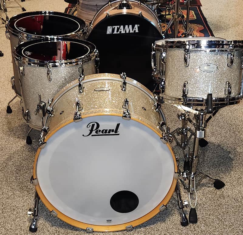 Pearl MASTERS MAPLE/GUM MUSIC CITY CUSTOM 2024 - #409 DIAMOND GLITTER image 1