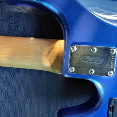 Sterling By Musicman Ray 35 2013 Blue image 13
