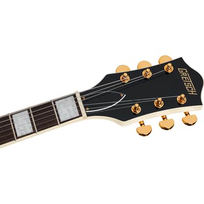 Gretsch G2655TG Streamliner Center Block Jr. Double-Cut Electric Guitar - Vintage White image 4