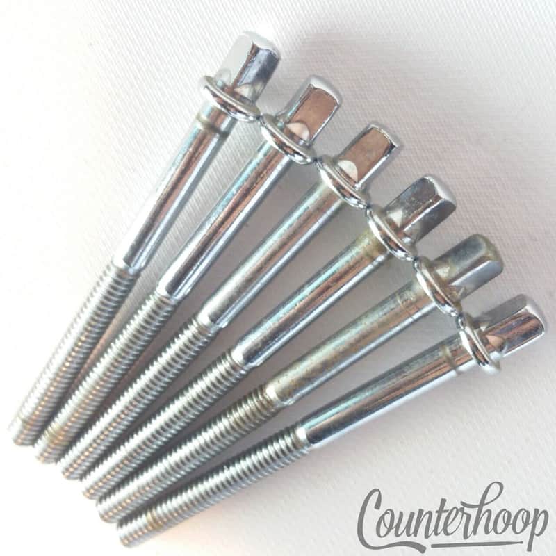*Tama 6x Superstar Tension T-Rods Vintage 80s 2 5/8" Floor Tom/Snare Drum Japan* image 1