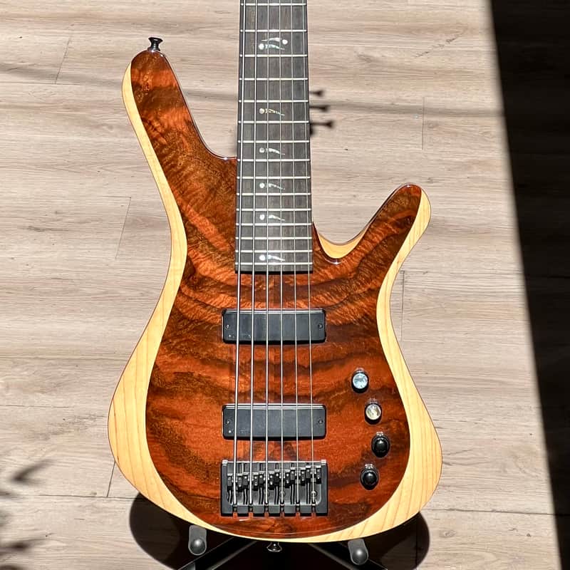 Kiesel Vanquish V69K 6 String Bass Claro Walnut image 1