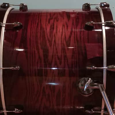 24X18 Bass Drum Yamaha Live Custom Oak Hot Rod multi head choice/muffling options image 15