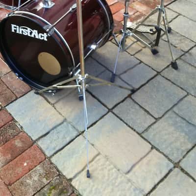First Act MD-700 Maroon Drum Set image 1