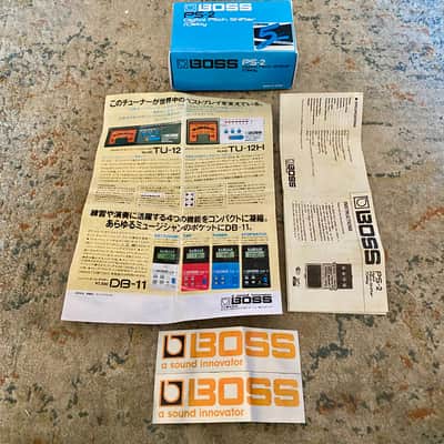 Boss PS-2 Digital Pitch Shifter / Delay MADE IN JAPAN Blue Label 1992 image 13