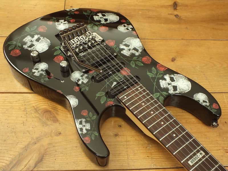 ESP LTD M 200 SR Skulls & Roses Limited Edition 2008 | Reverb