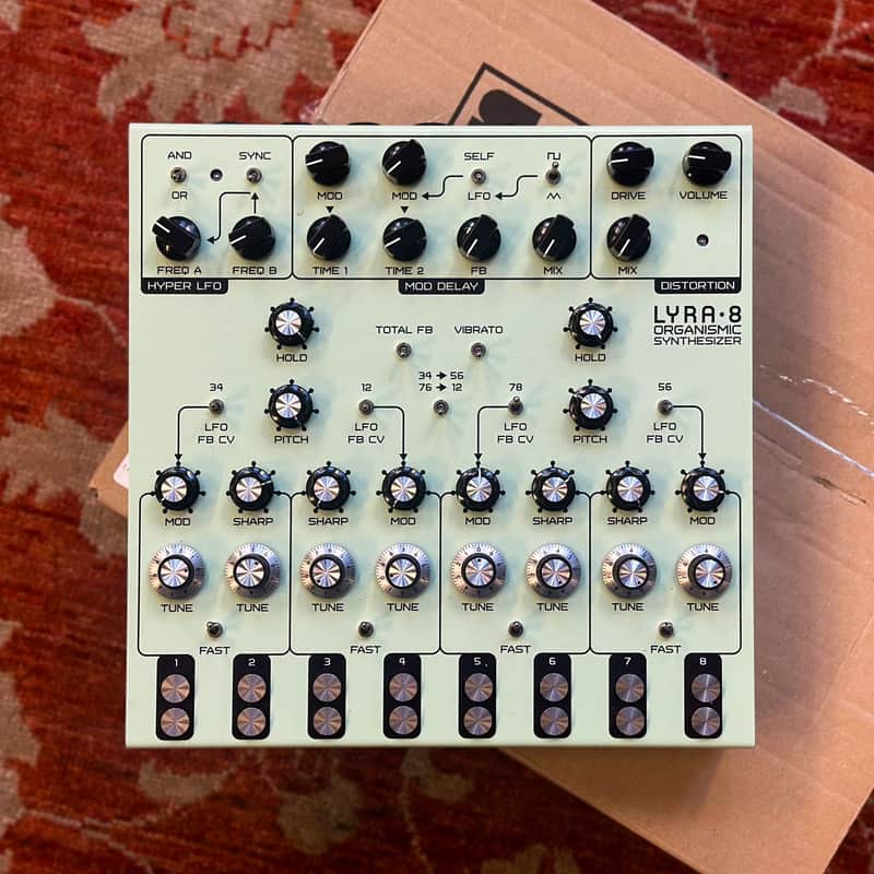 Soma Laboratory Lyra-8 Organismic Synthesizer - Green image 1