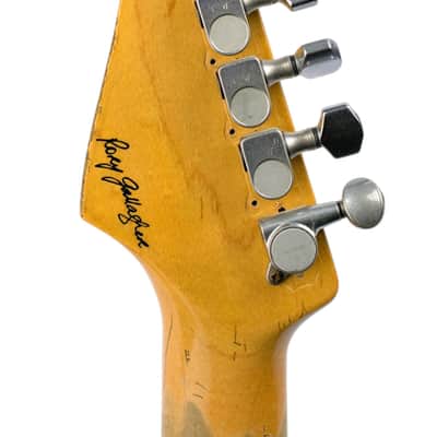 2005 Fender Custom Shop Rory Gallagher Stratocaster Heavy Relic 3-Color Sunburst #R25064 image 6