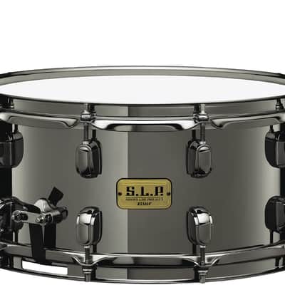 Tama LBR1465 SLP Series Black Brass Snare Drum 14"x6.5" image 1