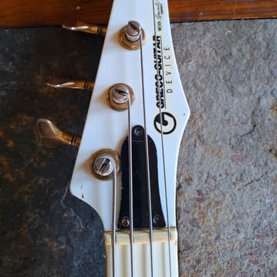 Greco Guitar Device w/Spirit Energy bass active MIJ '80s - white image 6