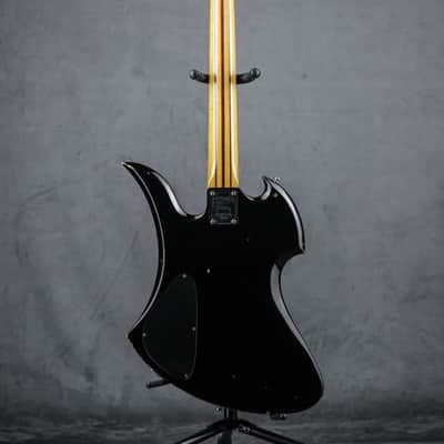 B.C. Rich Mocking Bird 1987 Black Japan image 12