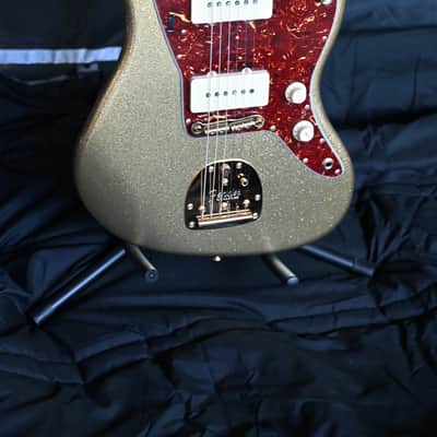 Fender Custom Shop '59 Reissue Jazzmaster NOS WW10 Gold Sparkle image 6