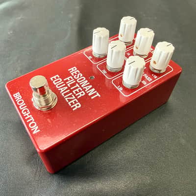 Broughton Audio Resonant Filter Equalizer Pedal 2024 - Present - Red- pre owned image 4