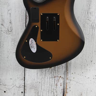 Schecter Synyster Gates Custom-S Electric Guitar Satin Gold Burst Finish image 8