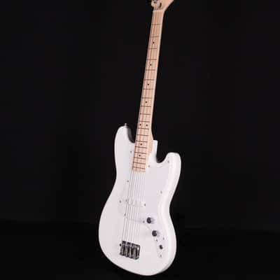 Squier Sonic Bronco Bass, Maple FB, Arctic White image 6