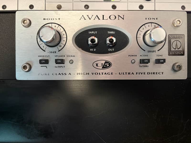 Avalon U5 Direct Box / Instrument Preamplifier 2010s - Silver image 1