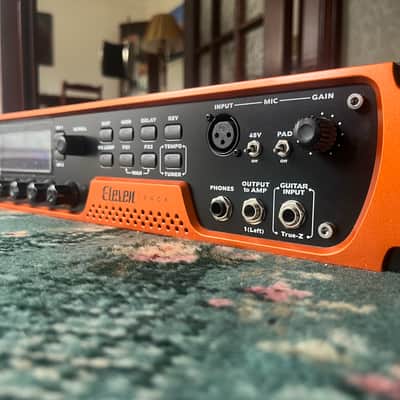 Avid Eleven Rack Guitar Multi-Effects Processor and Pro Tools