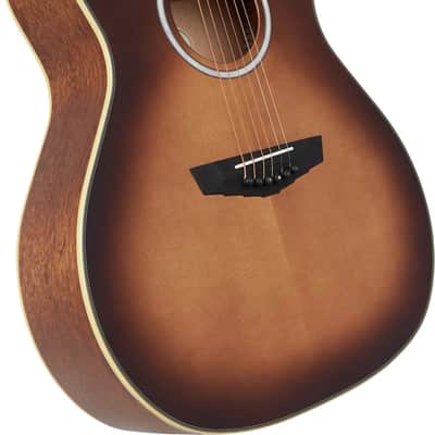D'Angelico Excel Gramercy Grand Auditorium Acoustic - Electric Guitar - Autumn ... image 3