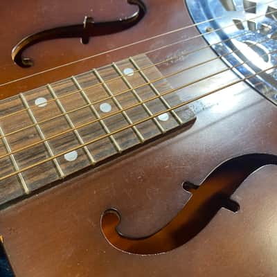 1988 Dobro - F Holes/Squareneck - Includes HSC! image 12