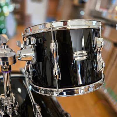 Drum Kits - Yamaha Recording Custom 14x24 9x13 15x16 (Solid Black) image 3
