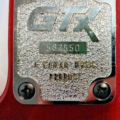 KAMAN GTX 33 Sustainiac (1980s) - Scarlet Red RARE NOS image 6
