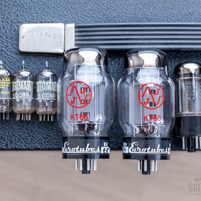 1966 Park 45 Marshall-Made JTM45 Vintage Tube Amp Head image 15