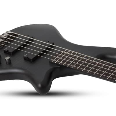 Schecter Stiletto Studio-5 bass in See-Thru Black Satin image 5