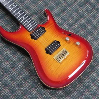 2005 Zion Classic Cherry Burst! SET-NECK! w/OHSC image 1