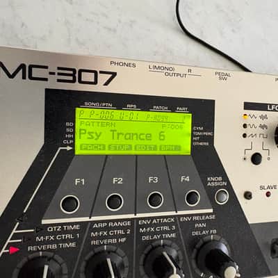 Roland MC-307 Groovebox 2000s - Silver and Black image 6