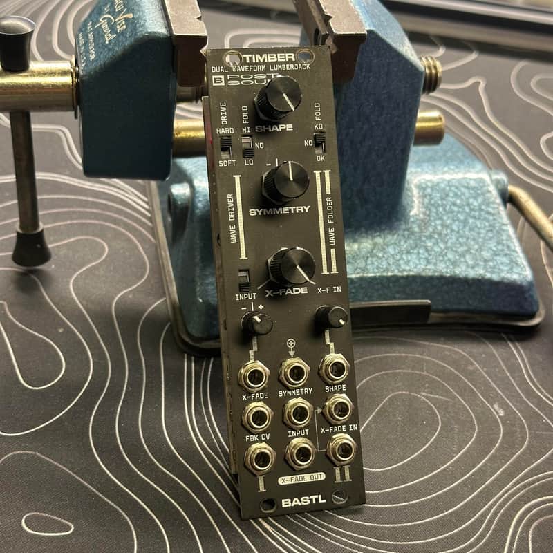 BASTL Instruments Timber Dual Waveform Lumberjack - Black Faceplate image 1