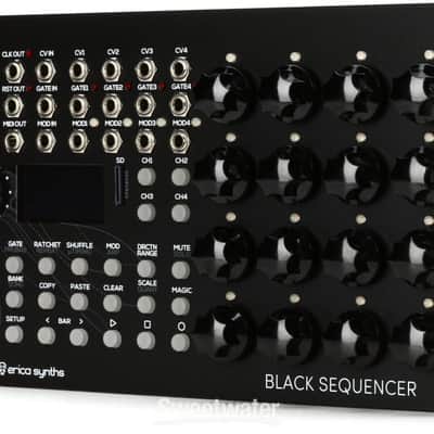 Erica Synths Black Sequencer Eurorack Sequencer Module (BkSequencerd2) image 2