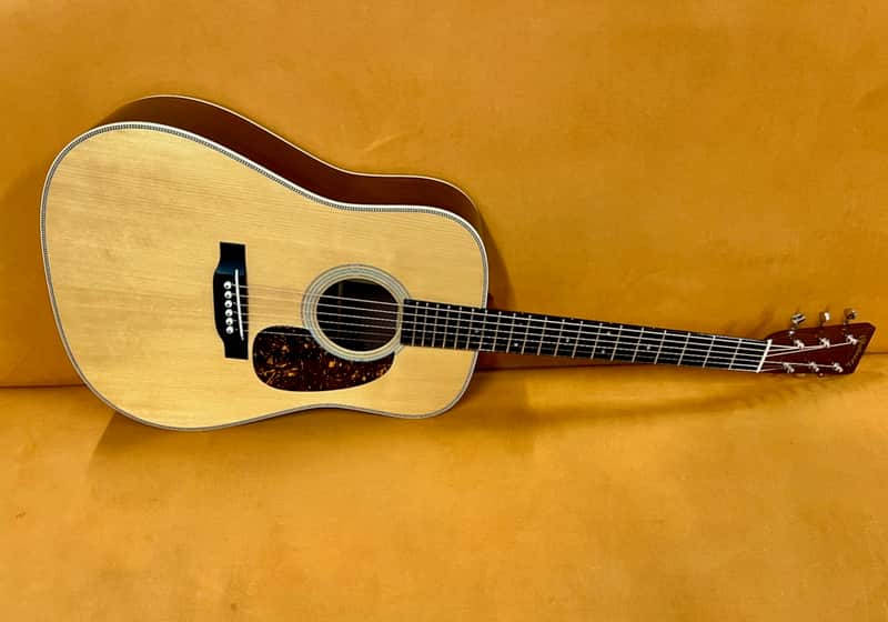 Martin D-28 1937 Authentic VTS Bracing Madagascar Rosewood 2015 - Natural image 1