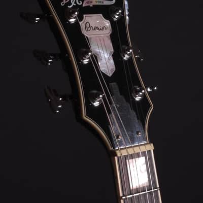 D'Angelico Premier DC Semi-Hollow Double Cutaway with Stop-Bar Tailpiece 2020 - 2022 - Black Flake image 9